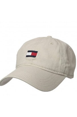 Tommy Hilfiger Men's Ardin Dad Hat- Stone
